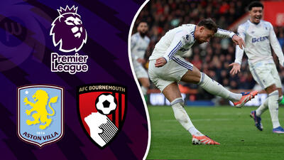  خلاصه بازی بورنموث 1 - استون ویلا 1