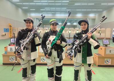  قهرمان تیراندازی زنان ایران معرفی شد