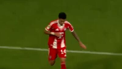  گل سوم بایرن مونیخ به هوفنهایم توسط دیاز