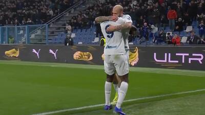  گل دوم اینتر به ساسولو (تورام)