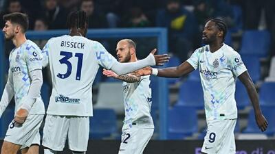  ساسولو ۰ - ۵ اینتر/ جشنواره گل نراتزوری در خارج خانه + فیلم