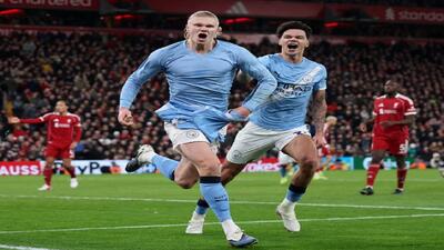  لیورپول ۱ - ۲ منچسترسیتی/ کامبک دراماتیک سیتیزن‌ها در آنفیلد + فیلم