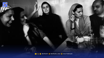  قاب تاریخ| حس خوب یک عکس؛ گعده جوانان تهرانی، نامجو و بنیتا افشاری