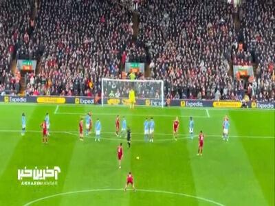  سوپرگل سوبوسلای در بازی شب گذشته لیورپول - منچسترسیتی از زاویه‌ای متفاوت