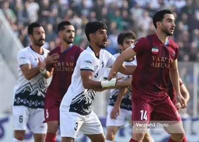  لیگ یک؛ صدرنشین بالاخره برد!