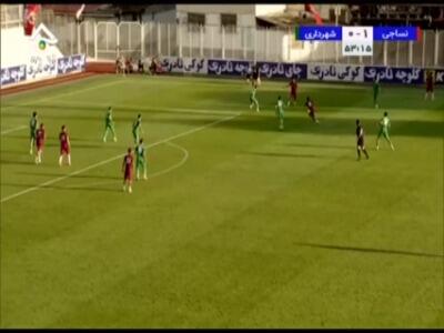  گل دوم نساجی به شهرداری نوشهر