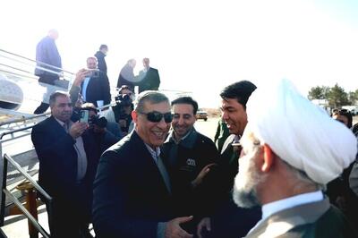  معاون اجرایی رئیس‌جمهور وارد سیرجان شد + برنامه سفر