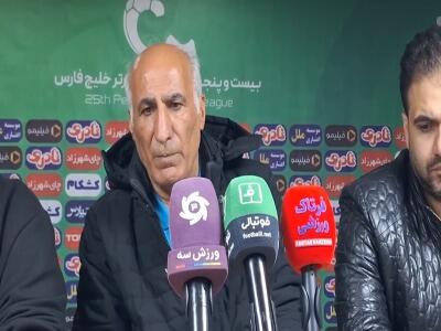  مربی نیروزمینی: پنالتی اشتباه و گل ما سالم بود