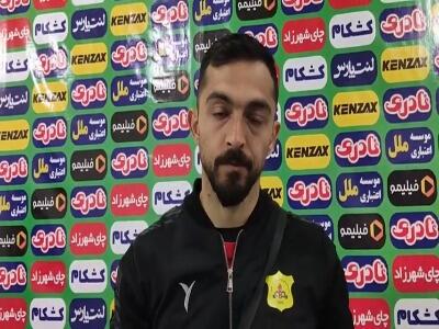  رضایی: خوشحالم که کلین شیت کردم