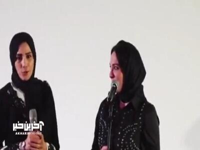  سلاف فواخرجی، بازیگر عرب فیلم سرزمین فرشته‌ها: این سرزمین به وطن، انسان، کودک و مادر ایمان دارد