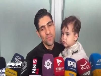  باقر محمدی: تمرکز خود را از دست داده بودیم اما هر طور بود برای مردم بازی کردیم