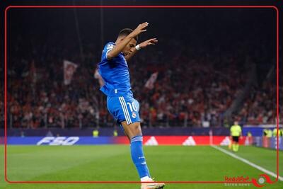  گل رئال مادرید به والنسیا توسط  کیلین ام‌باپه