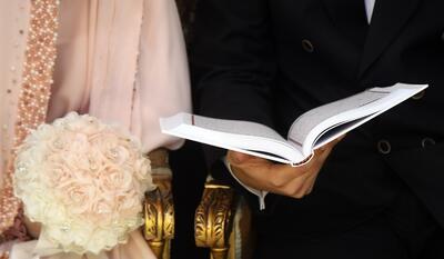  آغاز زندگی مشترک ۲۰۰ زوج جوان در حرم بانوی کرامت