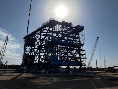  توسعه میدان مشترک فرزاد ب وارد مرحله عملیاتی شد