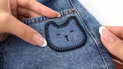  ۷ ترفند کاربردی برای تعمیر هر سوراخ در شلوار جین / ترمیم سوراخ های شلوار جین