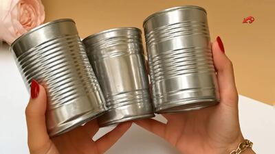  تبدیل قوطی حلبی به جعبه نظم دهنده لوکس