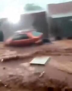  ببینید| سیل شدید جنوب شرقی برزیل را درنوردید