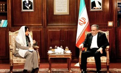  دیدار وزیر مشاور امور خارجه امارات با عراقچی