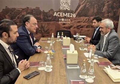  دیدار وزیر اقتصاد با رئیس صندوق اوپک در عربستان