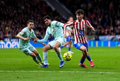  گزارش تصویری دیدار اتلتیکو مادرید و بتیس