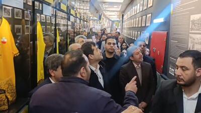  بازدید وزیر ورزش از ورزشگاه نقش جهان اصفهان