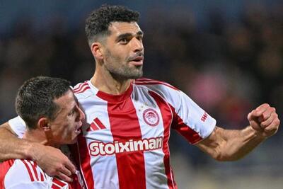  مهدی طارمی و المپیاکوس، بازندگان دربی آتن!