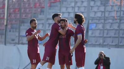  گل اول نساجی به شهرداری نوشهر (میثم تهیدست)