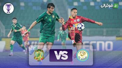  خلاصه بازی نسف قارشی 1-1 الشرطه