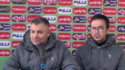  صحبت‌های محمد ابراهیمی مربی مس سونگون بعد از بازی با فرد البرز