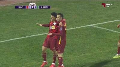  گل اول نسف قارشی به الشرطه (مرادبیک رحمتوف)