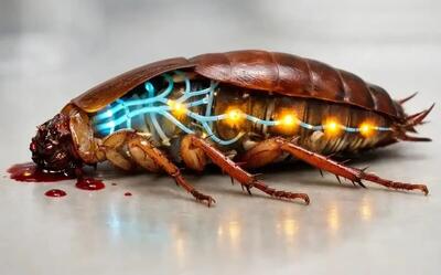  سوسک چگونه بدون سر زنده می‌ماند؟