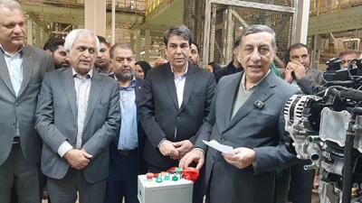  خط تولید موتورهای پیشرفته TGDI توسط معاون اجرایی رئیس جمهور افتتاح شد