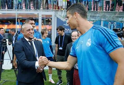  پیام روبرتو کارلوس به رونالدو