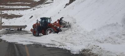  فیلم| بازگشایی تونل بزنوید الیگودرز پس از ریزش بهمن