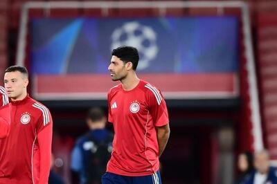  شکست طارمی و المپیاکو در جدال حساس فوتبال یونان