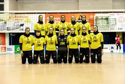  صعود سپاهان به فینال لیگ والیبال زنان آسیای مرکزی