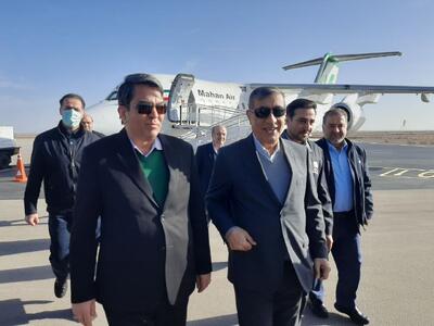  معاون اجرایی رئیس جمهور وارد سیرجان شد