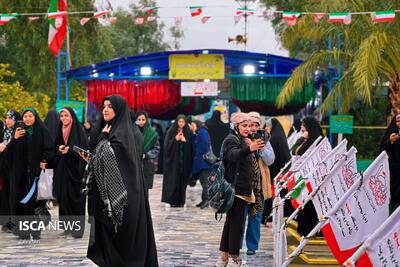  یادمان شهدای هویزه میزبان دانشجویان راهیان نور