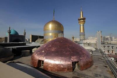  مقاوم‌سازی نمای گنبد الله‌وردی‌خان در حرم رضوی با بهره‌گیری از فناوری نانو