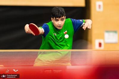  ادامه روند صعودی بنیامین فرجی در رنکینگ جهانی تنیس روی میز