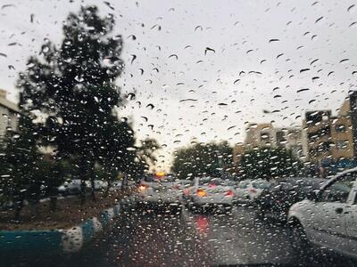  بارش باران و افزایش دما در تهران