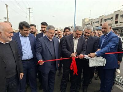  پل سیگمنتال روگذر شهدای غزه اهواز به بهره برداری رسید
