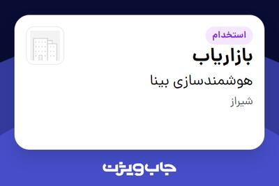  استخدام بازاریاب در هوشمندسازی بینا