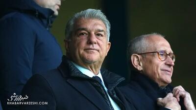  کناره‌گیری لاپورتا از ریاست بارسلونا برای انتخابات