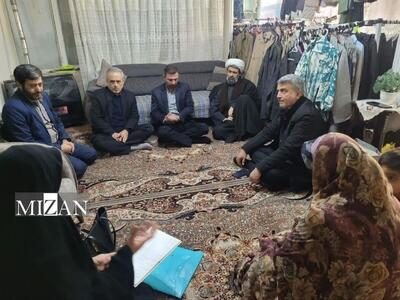  رئیس‌کل دادگستری استان قزوین با خانواده‌های زندانیان نیازمند دیدار کرد