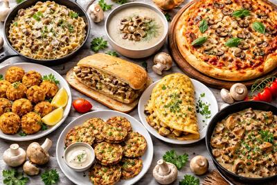 ۱۰ ایده کاربردی برای پخت غذا با قارچ در کمترین زمان