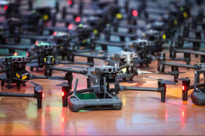  ناوگان پهپادی به هلال‌احمر پیوست