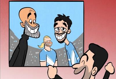  ارلینگ هالند، شادی آرتتا را نابود کرد / انیمیشن عمر مومنی - پارس فوتبال