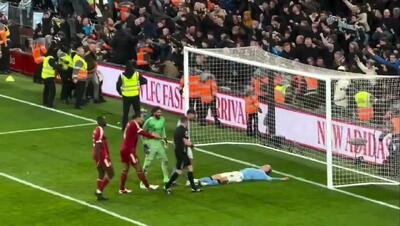  ویدئو: آغوش ممنوعه هوادار سیتی برای هالند - پارس فوتبال