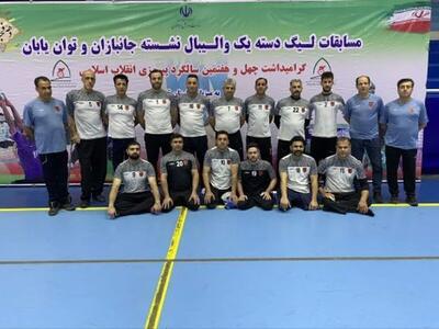  تقابل مردان والیبال نشسته در لیگ دسته یک - پارس فوتبال